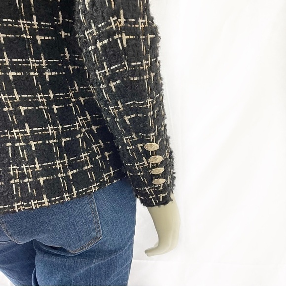 Faith Connexion Sailor Tweed Jacket Size 40 - Picture 5 of 11